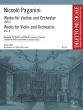 Paganini Werke für Violine und Orchester Heft 2 Violine und Klavier (Normalstimmung) (Mario Hossen)