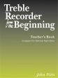 Pitts Treble Recorder from the Beginning Teacher's Book