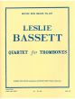 Bassett Quartet for 4 Trombones (Score/Parts)
