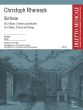 Rheineck Sinfonia für 2 Oboen, 2 Hörner und Streicher (Stimmenset) (Bernd H. Becher und Martin Gremminger)