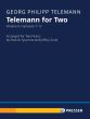 Telemann for Two Vol. 2 Fantasias No. 7 - 12 2 Flutes (arr. Sharon Sparrow and Jeffery Zook)