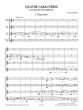 Vogel Quatre Caractères 4 Saxophones (SATB) (Part./Parties)