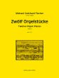 Fischer 12 Orgelstücke Op. 4 /1 (Christoph Dohr)