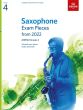 ABRSM Saxophone Exam Pieces from 2022 Grade 4 (Book with Audio online)