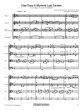 Four Disney Quartets for String Quartet (Score/Parts) (arr. Nico Dezaire)