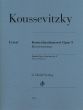 Koussevitzky Konzert Op. 3 Kontrabass und Orchester (Klavierauszug) (herausgegeben von Tobias Glöckler)