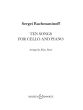 Rachmaninoff Ten Songs for Cello and Piano (Score and Part) (Arranged by Klaus Simon - Cello Part Edited by Philipp Schiemenz)