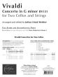 Vivaldi Concerto in G-Minor RV 531 for 2 Violoncellos and Orchestra Score and Parts (arranged and edited by Julian Lloyd Webber) (Grades 6–8)