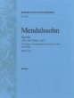 Mendelssohn Hor mein Bitten Herr (Hymne) (MWV B49) Sopr.solo-SATB-Orchester Orgelauszug