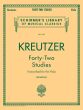 Kreutzer 42 Studies Viola (Walter Blumeneau)