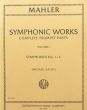 Mahler Symphonic Works Vol.1 Complete Trumpet Parts Symphonoies 1-3) (Michael Sachs)