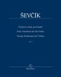 Sevcik 40 Variations for the Violin Op.3 (edited by Pavel Kudelásek)