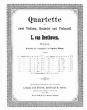 Beethoven Streichquartette Op. 59, Op. 74, and Op. 95 (Stimmen) (Engelbert Rontgen)