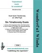 Tchaikovsky Six Tchaikovsky Duets for Saxophone Duet (Score and Parts) (Arranged by Alfie Pugh) (Grade 6-8)