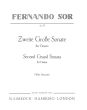 Sor Grand Sonata No. 2 Op. 25 Guitar (Willy Domandl)