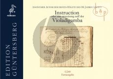 Instruction or a Method for the Viola da Gamba