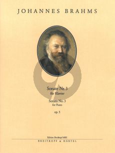 Sonata No.3 op.5 f-minor Piano (Ulrich Mahlert)