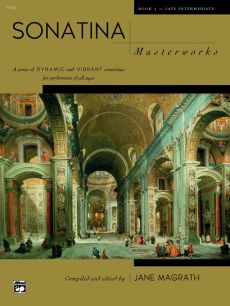 Sonatina Masterworks Vol. 3 Piano solo (edited by Jane Magrath)