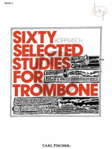 60 selected Studies for Trombone Vol.2