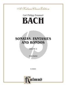 Bach Sonatas-Fantasies and Rondos Vol.2 Piano solo