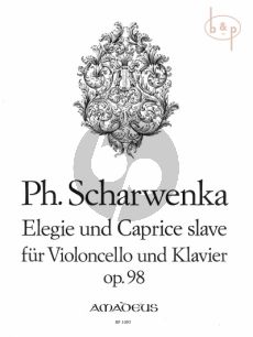 Scharwenka Elegie & Caprice Slave Op. 98 Violoncello und Klavier (Bernhard Pauler)