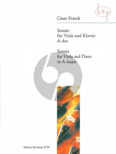 Sonate A-dur Viola-Klavier