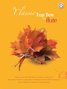 Classic Top Ten (Flute-Piano) (Bk-Cd)