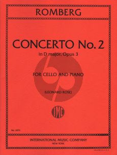 Romberg Concerto No.2 D-major Op.3 Cello and Piano (Leonard Rose)