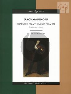 Rhapsody on a theme by Paganini Piano and Orchestra