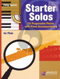 Starter Solos (20 Progressive Pieces) (Flute with Piano Accomp.)