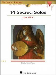 14 Sacred Solos (Low Voice-Piano)