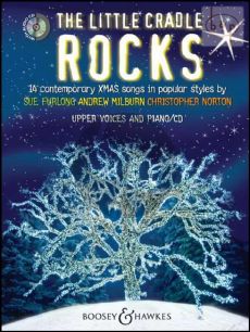 Little Cradle Rocks (14 Contemporary Christmas Carols in Popular Styles) (Upper Voices-Piano)
