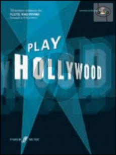 Play Hollywood (Flute) (Bk-Cd) (CD with full backing tracks and a printable piano part as a PDF)