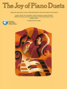 Joy of Piano Duets (Familiar Melodies in Easy Arrangements) (Book-Audio Online) (arr. Denes Agay)