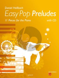 Hellbach Easy Pop Preludes (11 Pieces) Piano (Bk-Cd)