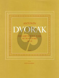 Dvorak String Quartet E-major Op.80 Set of Parts