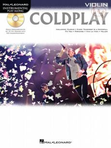 Coldplay for Violin Book with Audio Online