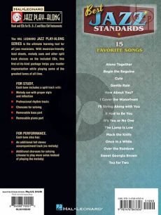 Best Jazz Standards (15 Favorite Songs) (Jazz Play-Along Series Vol.169)