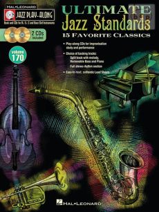 Ultimate Jazz Standards (15 Favorite Classics) (Jazz Play-Along Series Vol.170)