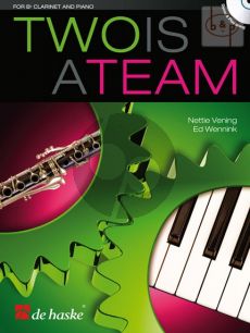 Two is a Team for Clarinet and Piano (Bk-Cd)