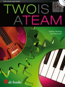 Two is a Team for Violin and Piano (Bk-Cd)