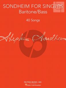 Sondheim for Singers for Baritone / Bass (40 Songs)