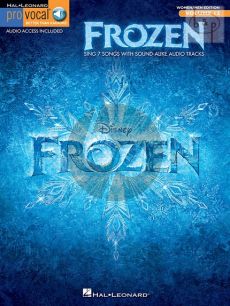 Frozen Pro Vocal Mixed Edition Vol.12 Book with Audio Access Online