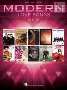 Modern Love Songs Album Piano-Vocal-Guitar