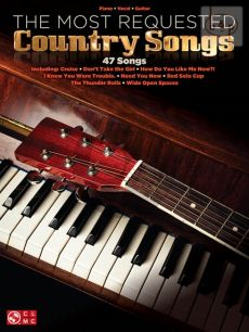 The Most Requested Country Songs Piano-Vocal-Guitar