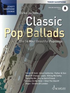 Classic Pop Ballads for Tenor Saxophone