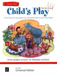 Child's Play for Alto Saxophone and Piano