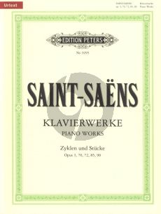 Saint-Saens Klavierwerke Op. 3 - 70 - 72 - 85 - 90 (Rolf-Dieter Arens)