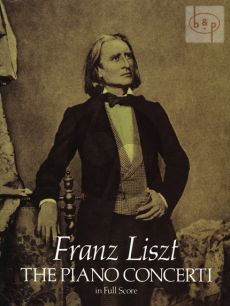 Liszt Piano Concerti (No.1 E-flat major and No.2 A-major) Full Score (Dover)