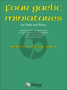Fitzgerald 4 Gaelic Miniatures for Flute and Piano